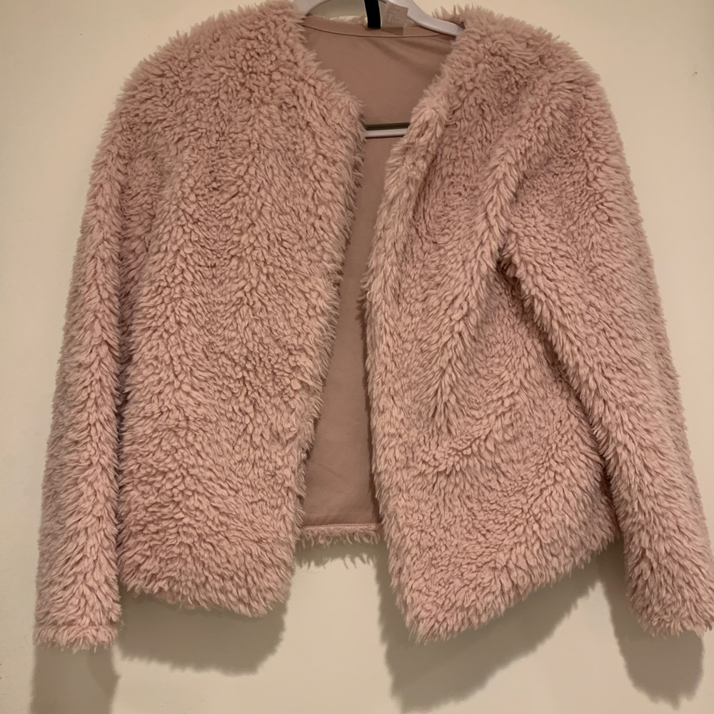 Hm fluffy fur jacket